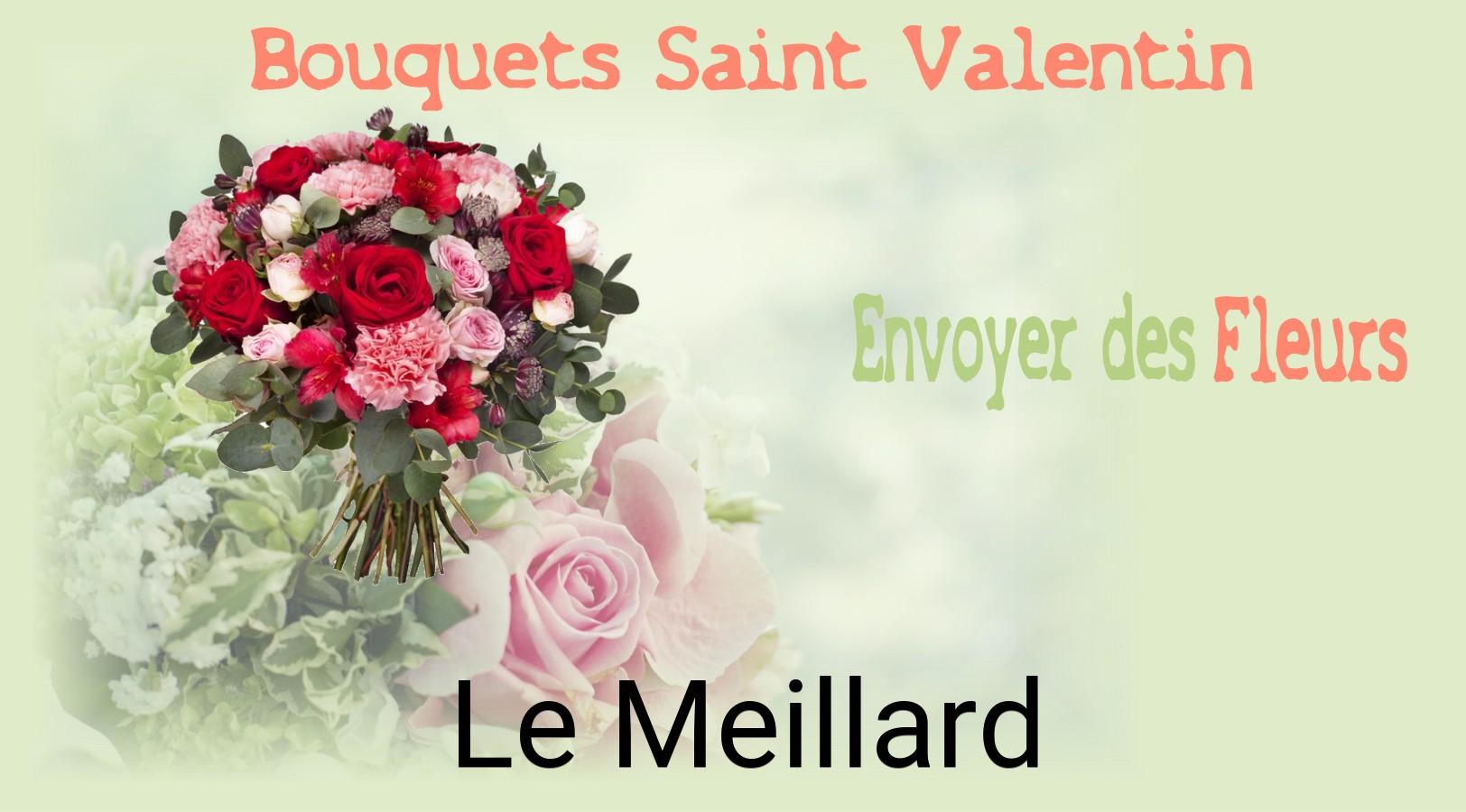 Roses de Saint-Valentin livrées à Le Meillard